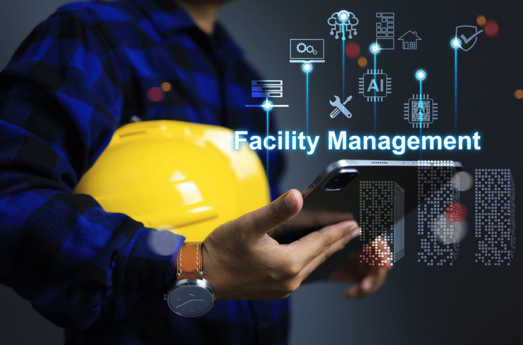 SAMEX FM software dashboard for manufacturing, real estate and theme parks