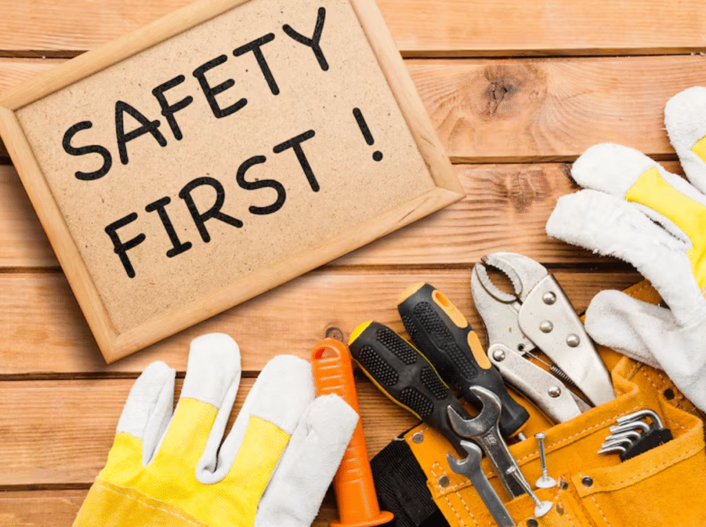 Safety is always the top priority.