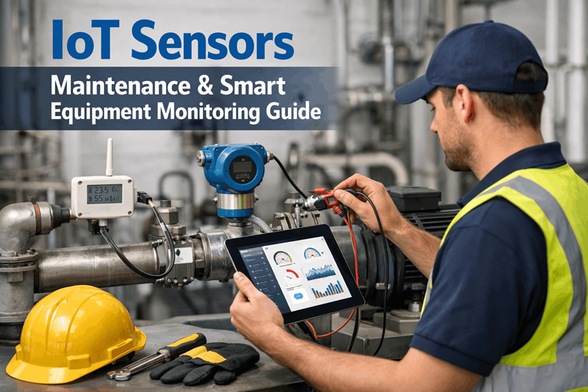 Enterprise IoT sensors and smart equipment monitoring guide for predictive maintenance and asset management